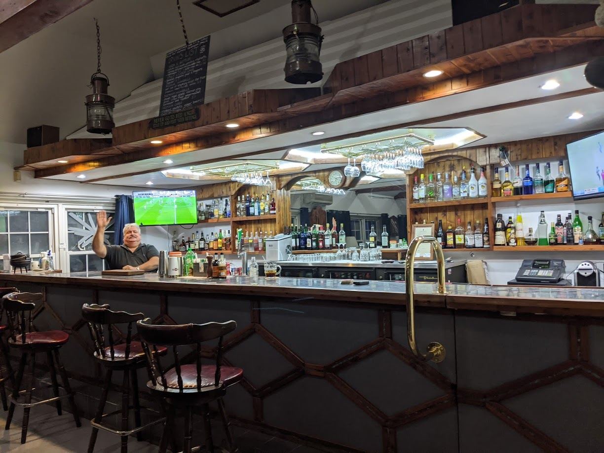 The club bar