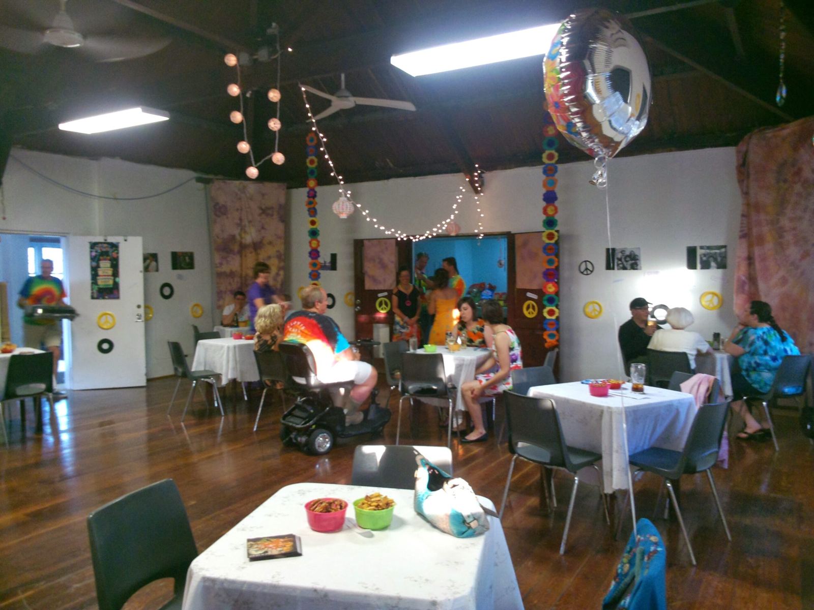 A party in the hall